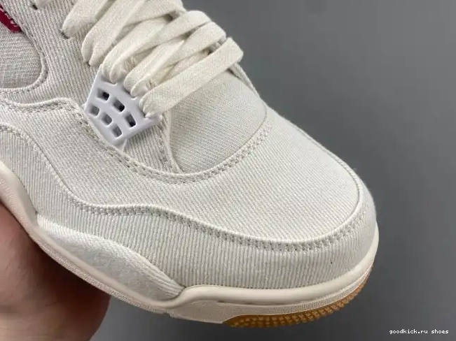 Jordan 4 Levi's Air x 'White' AO2571-100 0621